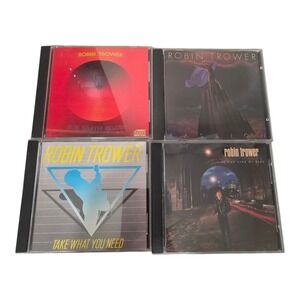 Robin Trower CD Lot For Earth Below Passion Take What You Need Line Of Fire